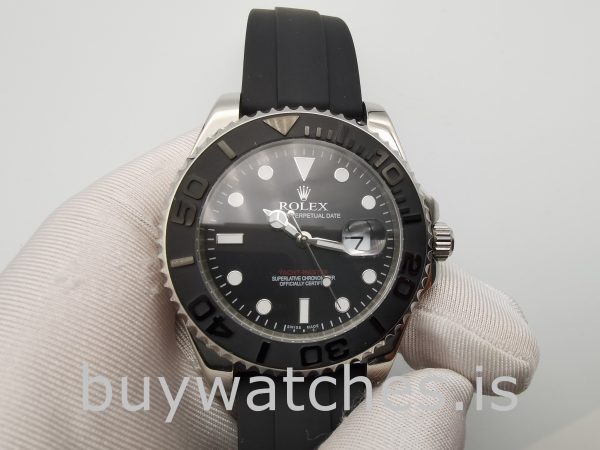 Rolex Yacht-Master 226659 Férfi fekete 42 mm-es összecsukható automata óra